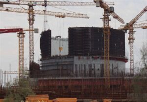 نصب رینگ سوم راکتور واحد دوم نیروگاه اتمی بوشهر