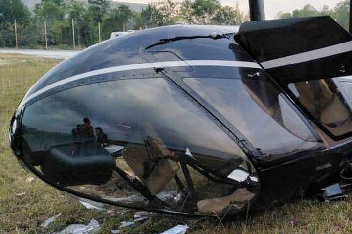 ۲ نفر به دلیل سقوط بالگرد در منطقه پرم روسیه کشته شدند