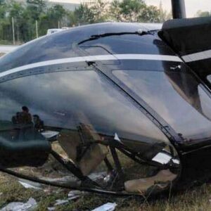 ۲ نفر به دلیل سقوط بالگرد در منطقه پرم روسیه کشته شدند