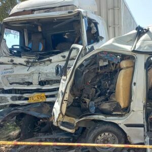 ۲ کشته و ۱۰ زخمی در تصادف جاده‌ای در جنوب پاکستان