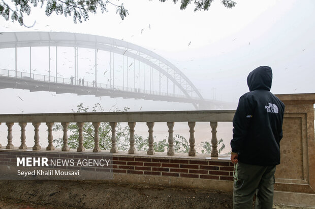 ۷ شهر خوزستان در وضعیت نارنجی و ناسالم برای گروه‌های حساس