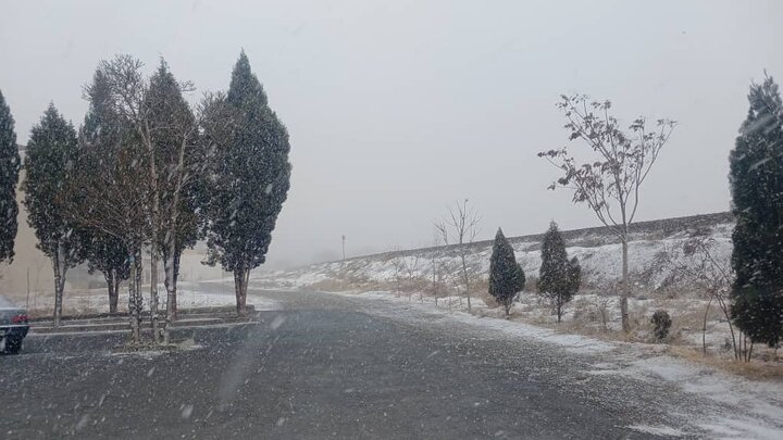 آغاز مجدد کولاک شدید محور خمین - الیگودرز حد فاصل روستای قره کهریز