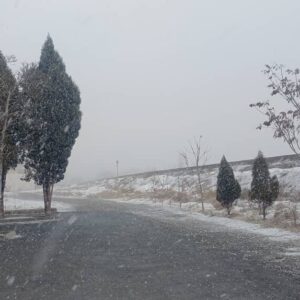 آغاز مجدد کولاک شدید محور خمین – الیگودرز حد فاصل روستای قره کهریز