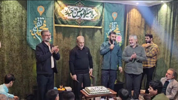 جشن روز پدر در محضر پدران شهدا در شب میلاد امام علی (ع)