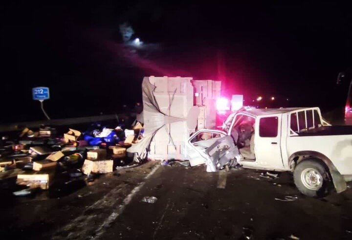 تصادف در آزادراه زنجان _تبریز ۶ مصدوم برجا گذاشت