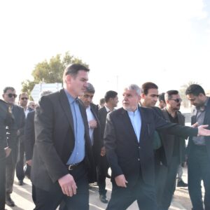 وزیر میراث فرهنگی، گردشگری و صنایع دستی وارد طبس شد