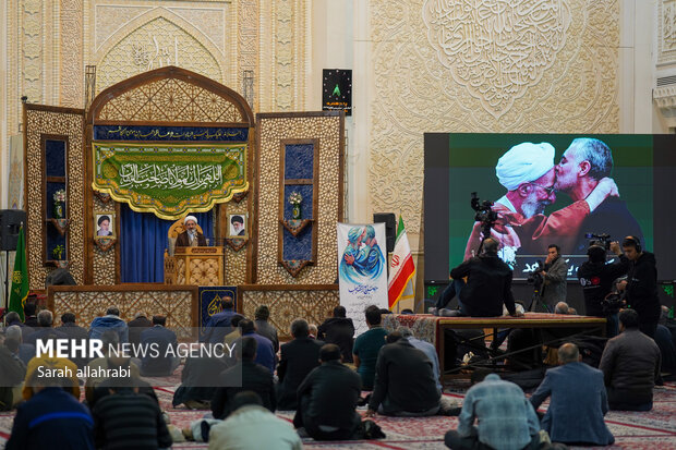 مراسم سالگرد شهادت سردار حاج قاسم سلیمانی در شیراز