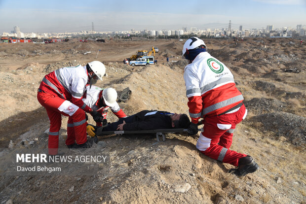 مانور مشترک مدیریت بحران
