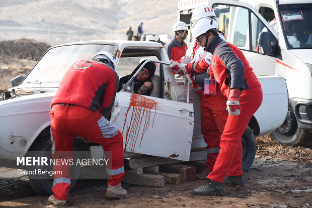 مانور مشترک مدیریت بحران