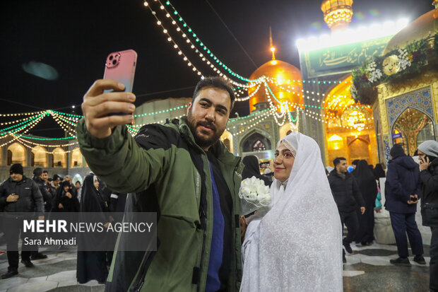 حال‌وهوای حرم امام رضا(ع) در آستانه میلاد امام علی(ع)