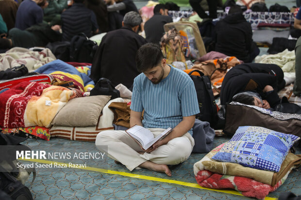 آماده سازی بسته فرهنگی معتکفین مسجد امام رضا(ع) بجنورد