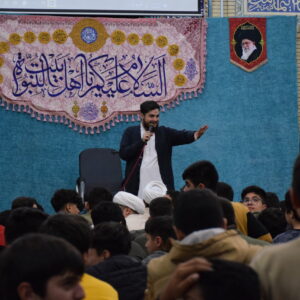 مراسم افتتاحیه اعتکاف دانش‌آموزی شهرستان بناب برگزار شد