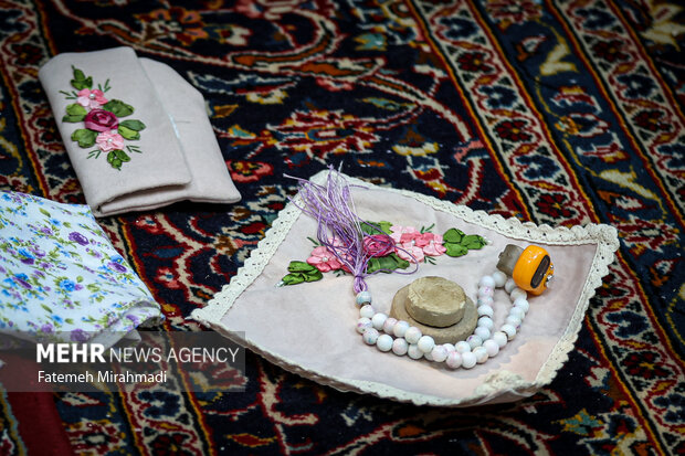 اعتکاف دانش آموزی در فاطمیه بزرگ تهران