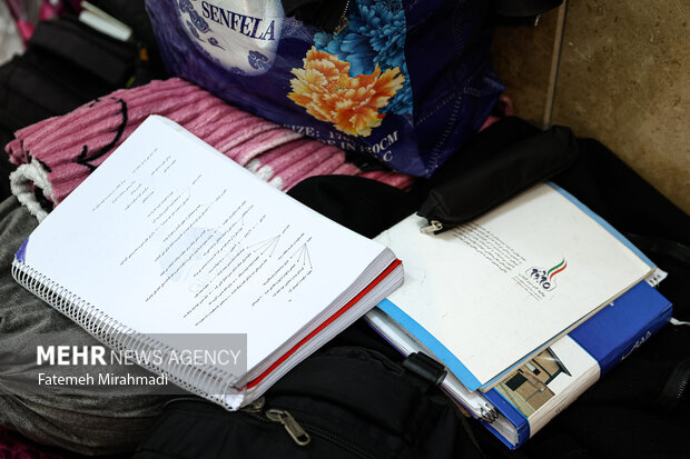 اعتکاف دانش آموزی در فاطمیه بزرگ تهران