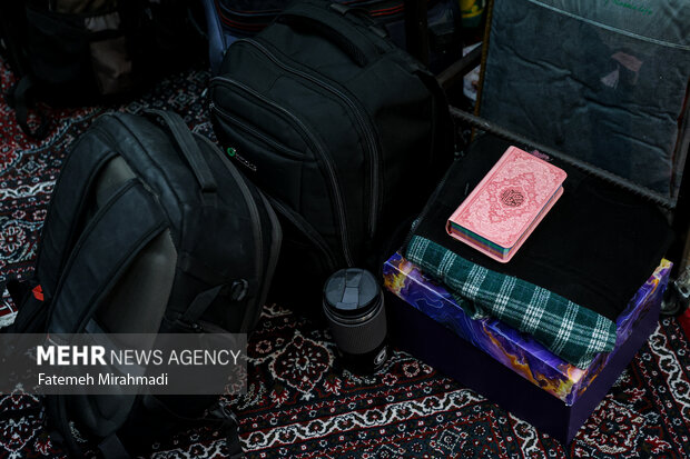 اعتکاف دانش آموزی در فاطمیه بزرگ تهران