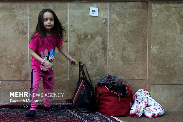 اعتکاف دانش آموزی در فاطمیه بزرگ تهران