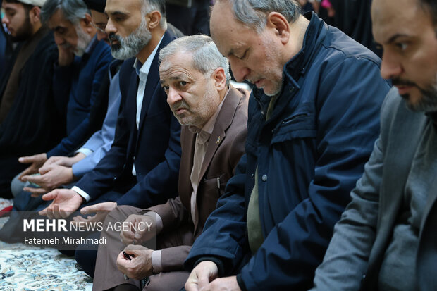 اعتکاف دانش آموزی در فاطمیه بزرگ تهران