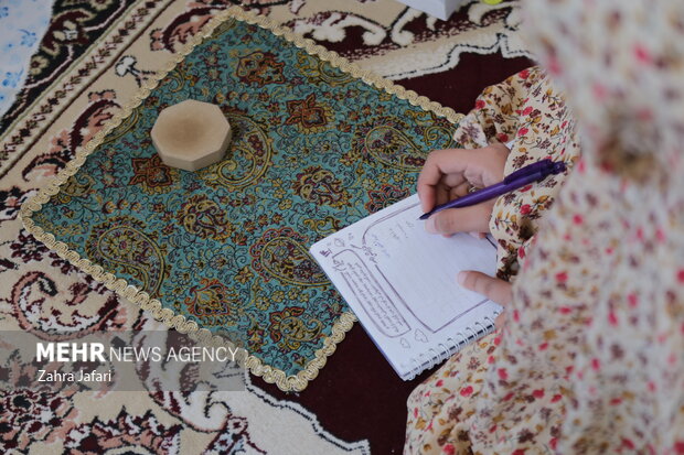 اعتکاف دانشگاهیان هرمزگان