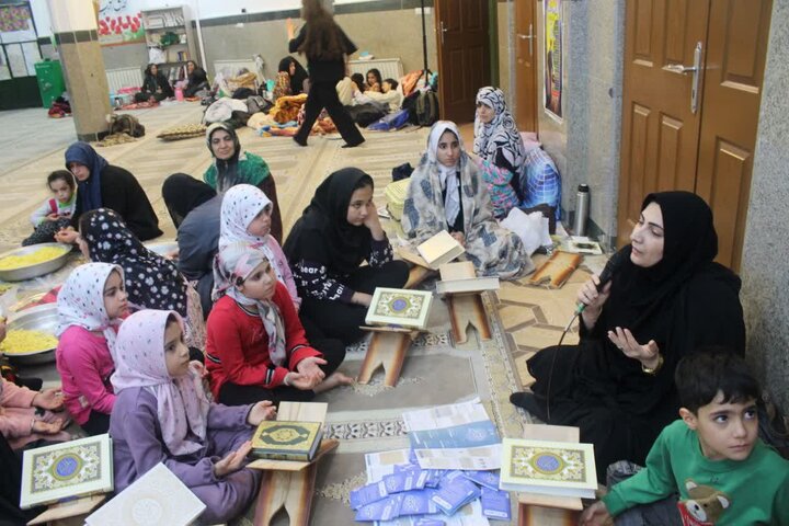 اجرای طرح فرهنگی «حالت پرواز» برای معتکفین شهرستان کامیاران