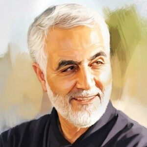 آشوبگری که قصد آتش‌زدن عکس «حاج‌قاسم» را داشت خودش آتش گرفت