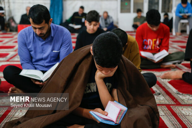 حضور دانش‌آموزان ورامینی در اعتکاف امسال دو برابر شد