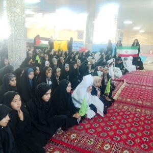 حضور پرشور جوانان و نوجوانان فاریابی در مراسم اعتکاف