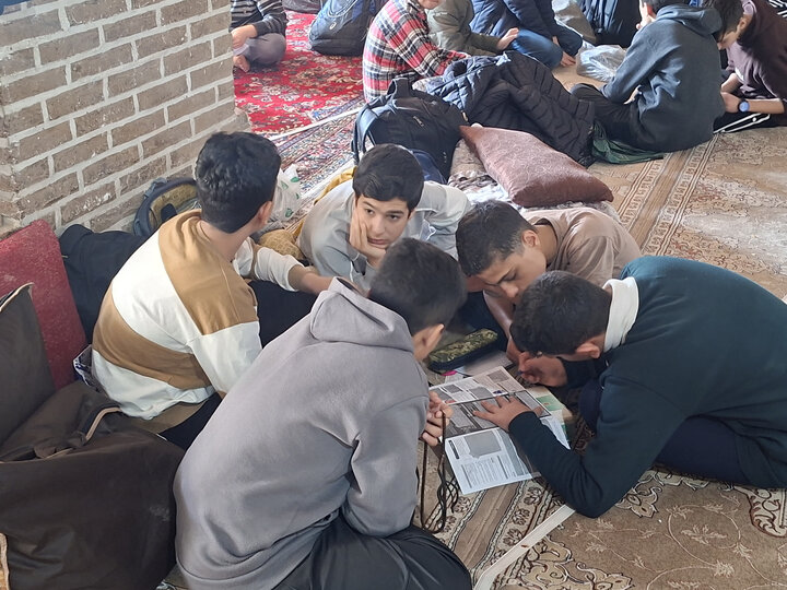 اعتکاف دانش‌آموزی؛ لحظاتی معنوی برای آماده‌سازی نوجوانان به ماه رمضان