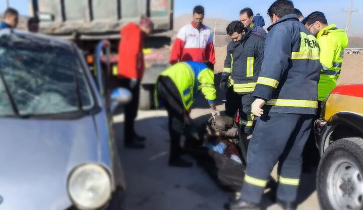 واژگونی خودرو در محور کرمانشاه–ماهیدشت یک کشته داشت