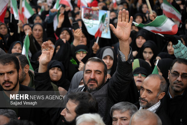 مراسم گرامیداشت سالگرد شهادت سردار دل‌ها در آبسرد برگزار شد