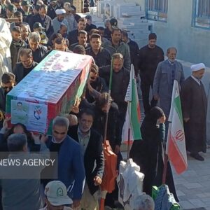 برگزاری مراسم تشییع و خاکسپاری «شهید حقیقت» در زاهدان