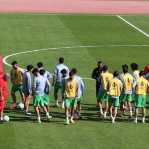 آماده سازی تیم فوتبال امید برای دیدار با ازبکستان