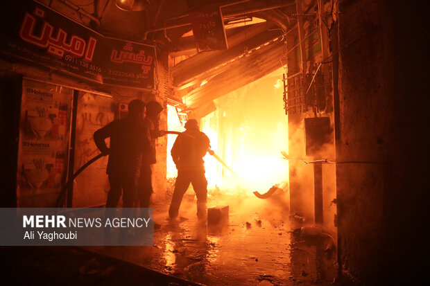 آتش نشان شهیدی که نشان خادمی‌اش را با خود به آسمان‌ برد