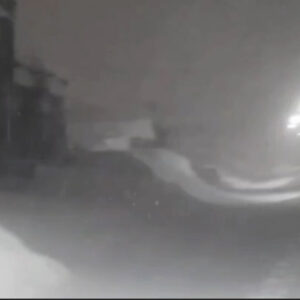 حجم برف در گردنه‌چری بامداد پنجم بهمن‌ماه