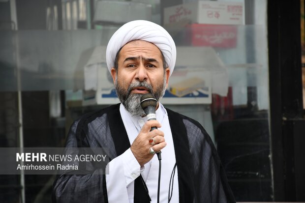 رونمایی از دیوار نگاره قرآنی در بیرجند