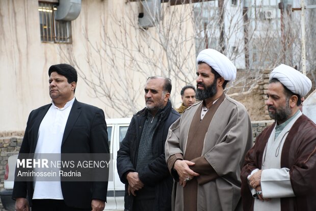 رونمایی از دیوار نگاره قرآنی در بیرجند