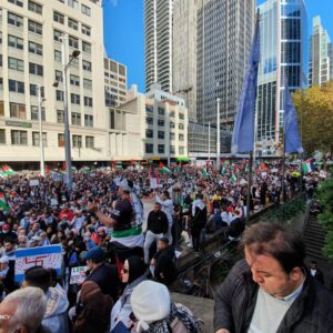 تظاهرات هزاران استرالیایی علیه رئیس اسرائیل؛ «هرتزوگ را بازداشت کنید»