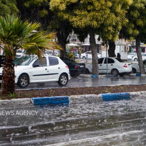 بارش شدید باران همراه با تگرگ در جنوب سیستان و بلوچستان
