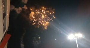 آسمان نصف جهان در شب ۲۲ بهمن