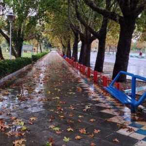 وقوع بارش خفیف در اکثر نقاط استان همدان