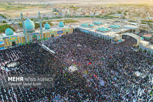 برنامه های امسال  نیمه شعبان جمکران رشد چشمگیر کیفی و کمی داشته است