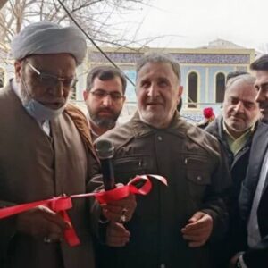 بازسازی حریم امامزاده علی‌اصغر(ع) با همت مردم و مسئولان 