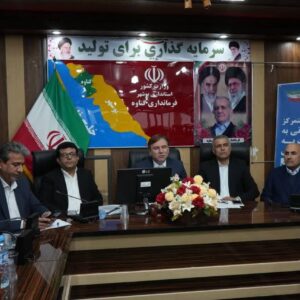 افتتاح پروژه‌های حوزه اشتغال در گناوه