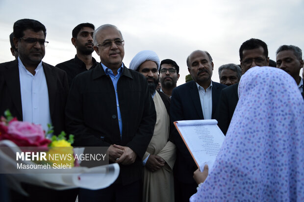 افتتاح و کلنگ‌زنی پروژه‌های شهرستان میناب و رودان در دهه فجر