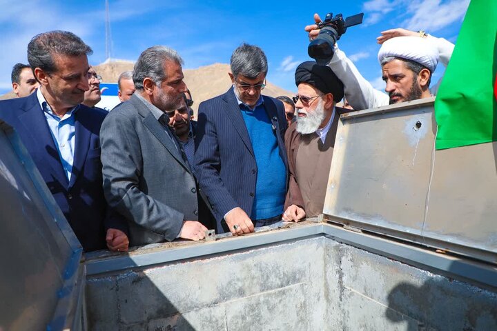 مخزن ۱۵ هزار مترمکعبی غدیر افتتاح شد؛ افزایش تاب‌آوری شبکه آبی شهر یزد