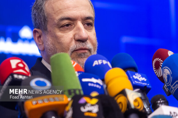 نشست خبری عباس عراقچی وزیر امور خارجه