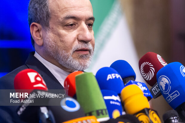 نشست خبری عباس عراقچی وزیر امور خارجه