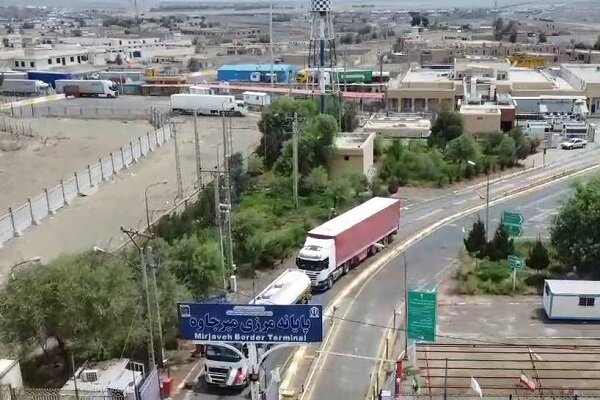 رشد ۲۶ درصدی ترانزیت از پایانه‌های مرزی شمال استان سیستان و بلوچستان