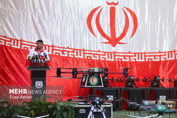 الحاق پهپادهای امدادی به سازمان امداد و نجات جمعیت هلال‌احمر