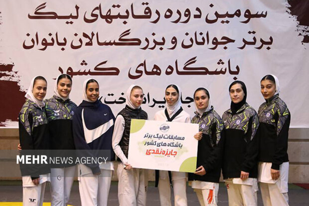 صدر جدول لیگ برتر تکواندو بانوان دست نخورده ماند
