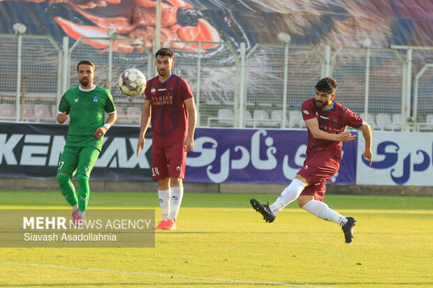 لیگ دسته یک فوتبال - نساجی قائمشهر و شهرداری نوشهر